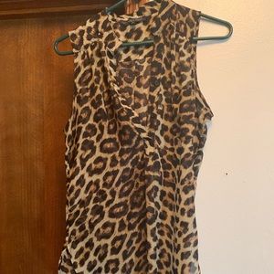 Cheetah blouse